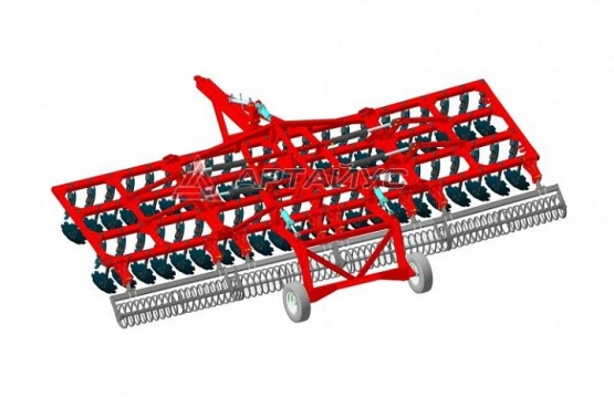 4-рядные дисковые бороны Артайус